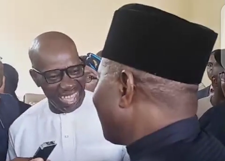 Goodluck Jonathan visits Godwin Obaseki amid rancour in Edo State