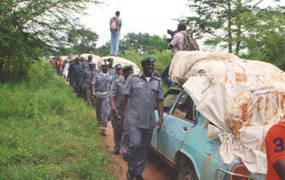 Contraband: Border Patrol Team intercepts 52 trailers in Katsina
