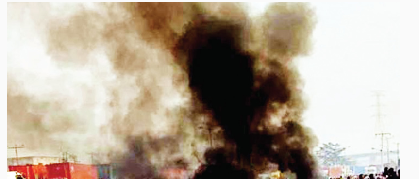 Okada ban: Unrest in Iyana Ipaja as Okada riders, police clash