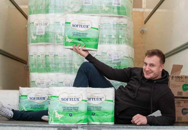 Coronavirus: DJ makes £3,000 in two hours selling toilet roll