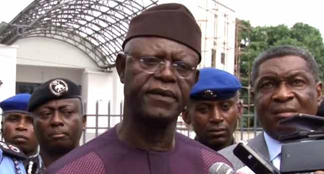 COVID-19: Ortom orders deputy to undergo test