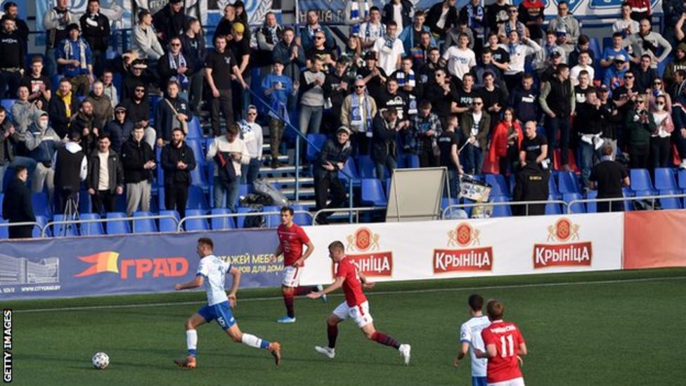 European country continues league amid coronavirus