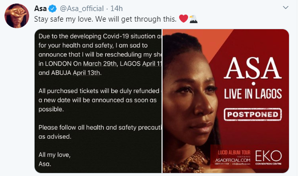 Revealed: How Coronavirus is hitting the Nigerian music industry