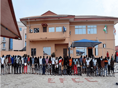48 arrested for Internet fraud in Ogun
