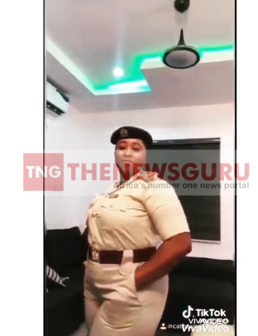 Trending video: Three female Nigerian immigration officers face dismissal for flaunting bodies online #bopdaddy