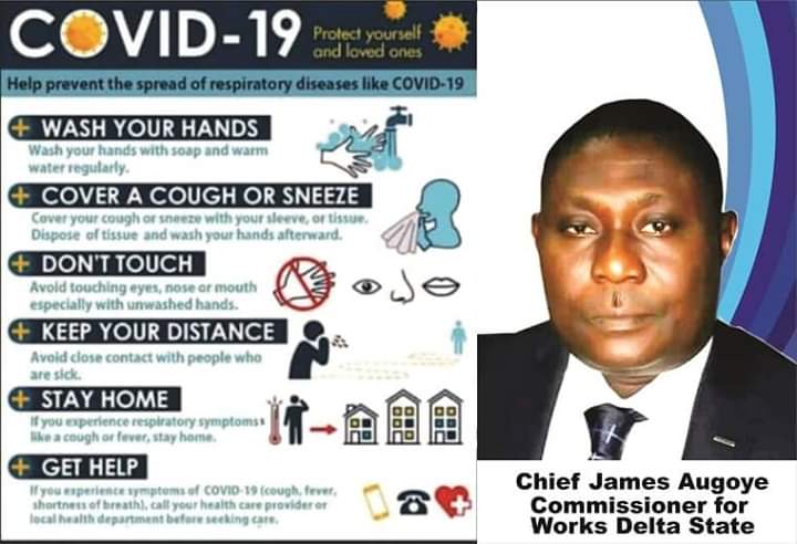 COVID-19: Delta Commissioner for Works donates food items to communities