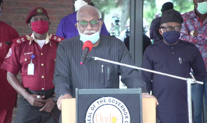 Akeredolu directs cabinet members, close aides to undergo compulsory COVID-19 test