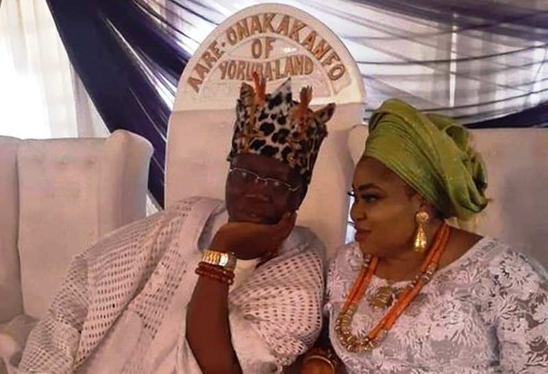 Gani Adams welcomes twins