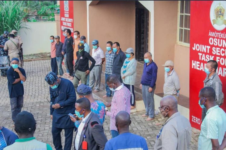 17 Chinese, 10 Nigerians arrested for illegal mining in Osun