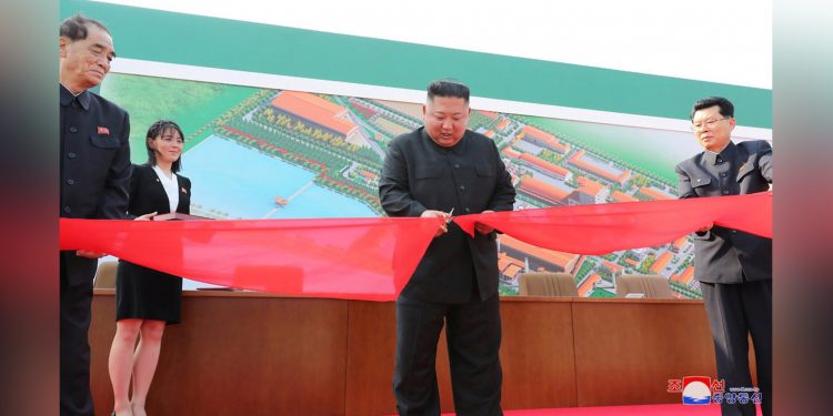 North Korea’s Kim Jong Un makes public appearance amid death rumours