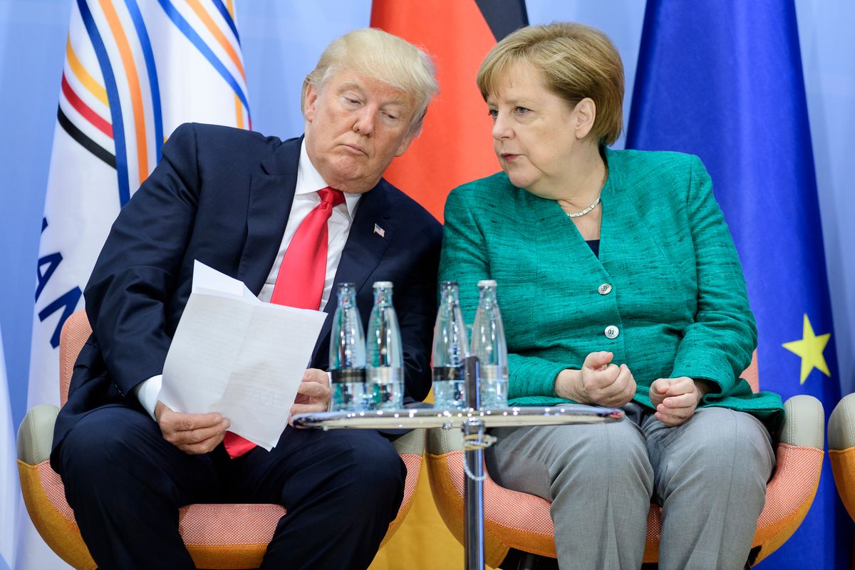 German Chancellor, Merkel rejects Trump’s invitation for G7 summit in Washington