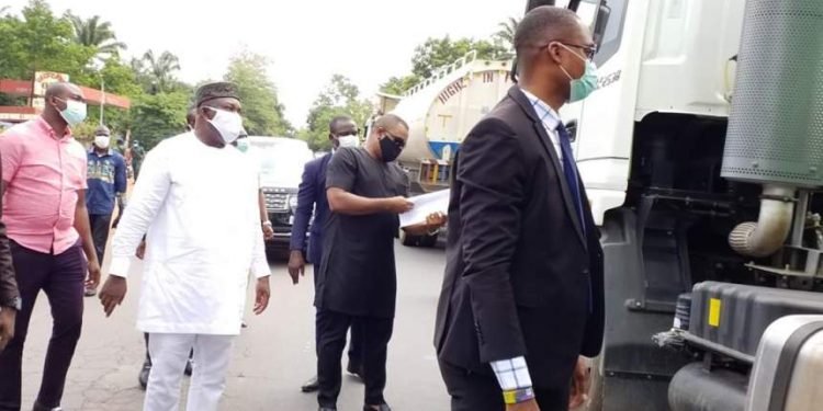 Ugwuanyi intercepts 17 suspected herdsmen hidden in vehicle conveying cattle