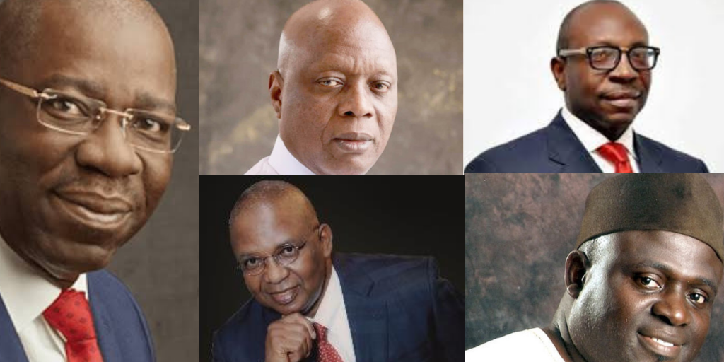 Edo 2020: Battle of the titans as Odubu, Ize-Iyamu, Obaseki, others lock horns in APC primaries