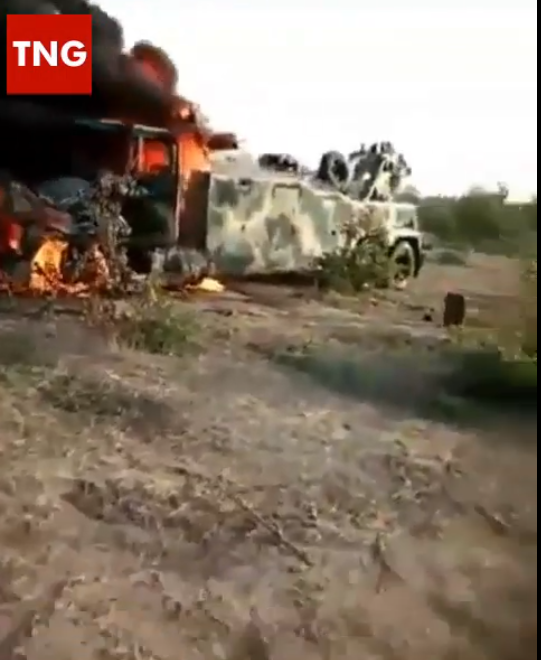 [Tending video] Frustrated soldiers curse Buratai as Boko Haram members ambush, overwhelm troops]