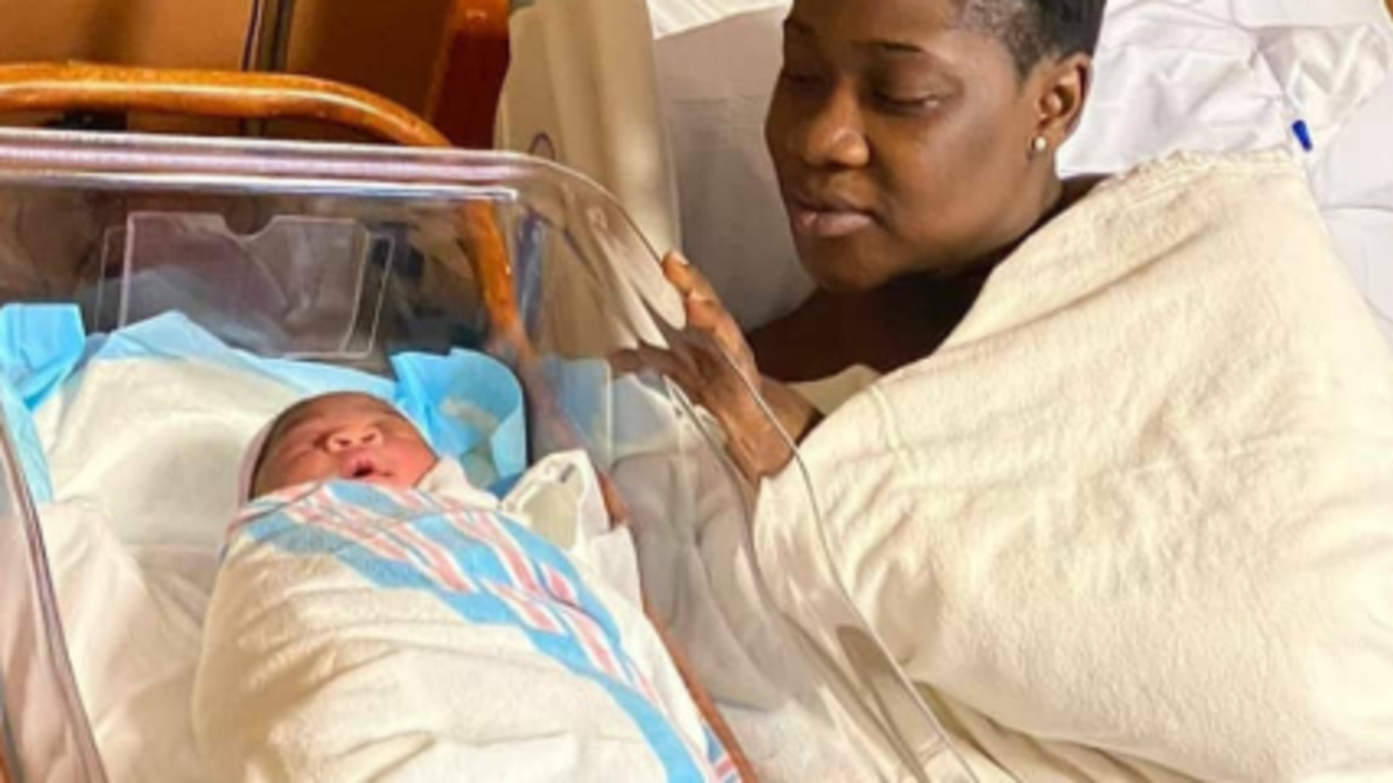 Mercy Johnson welcomes fourth child in U.S.