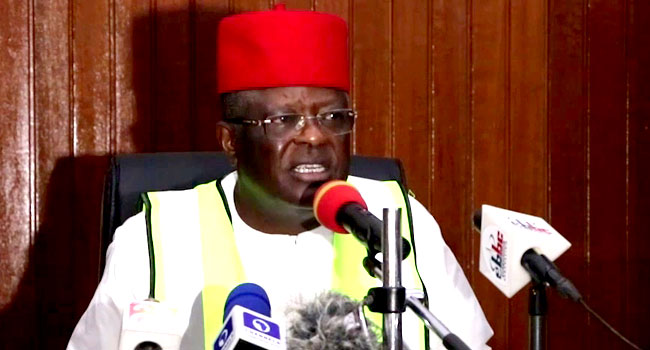 Umahi shuts Ebonyi courts as state records first COVID-19 death