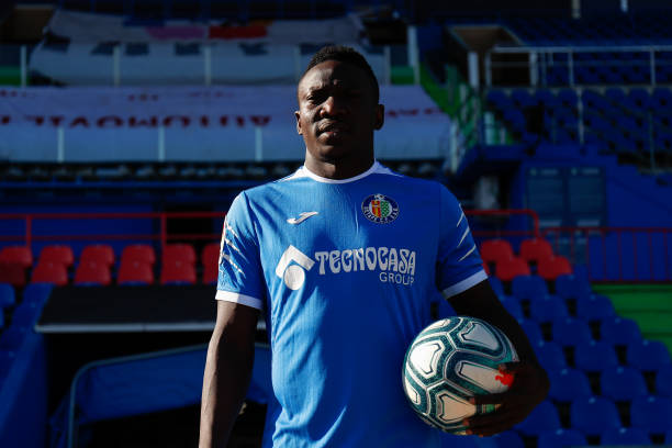 Etebo celebrates debut goal with Getafe