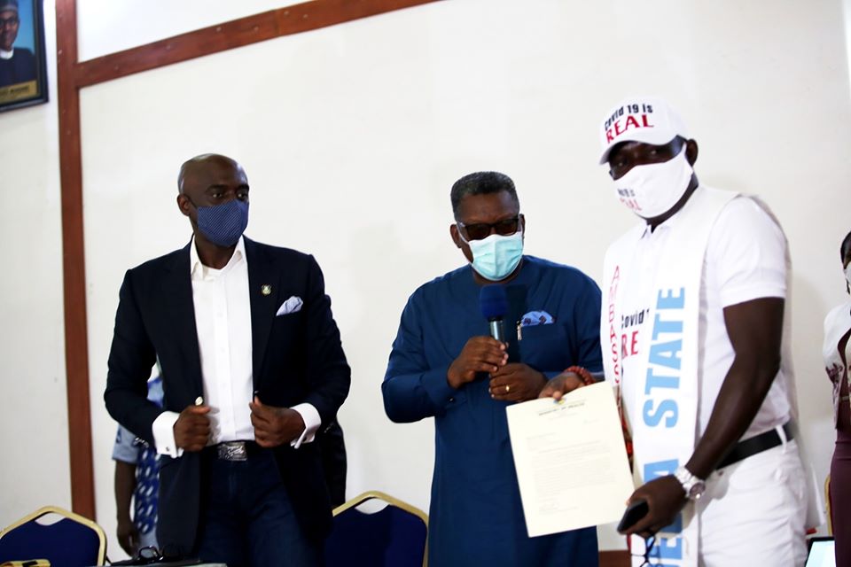 VIDEO: Index case takes COVID-19 campaign to streets in Delta