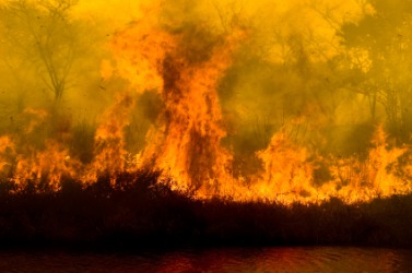 Three robbery suspects set ablaze in Oyo bank robbery
