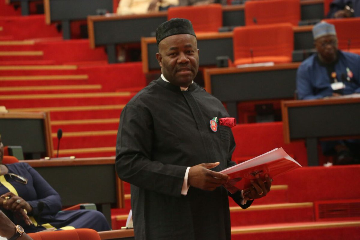JUST IN: Akpabio makes u-turn, denies saying lawmakers got 60 percent of NDDC contracts