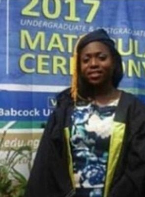 Lady in Babcock sextape saga secures scholarship abroad