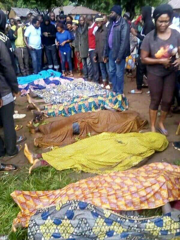 PHOTO NEWS: Death toll in Zikpak Kafanchan rises to nine as community hold mass burial