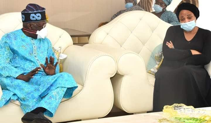 PHOTOS: Tinubu visits Ajimobi’s family