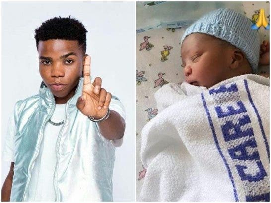 22 year old singer, Lyta welcomes baby boy