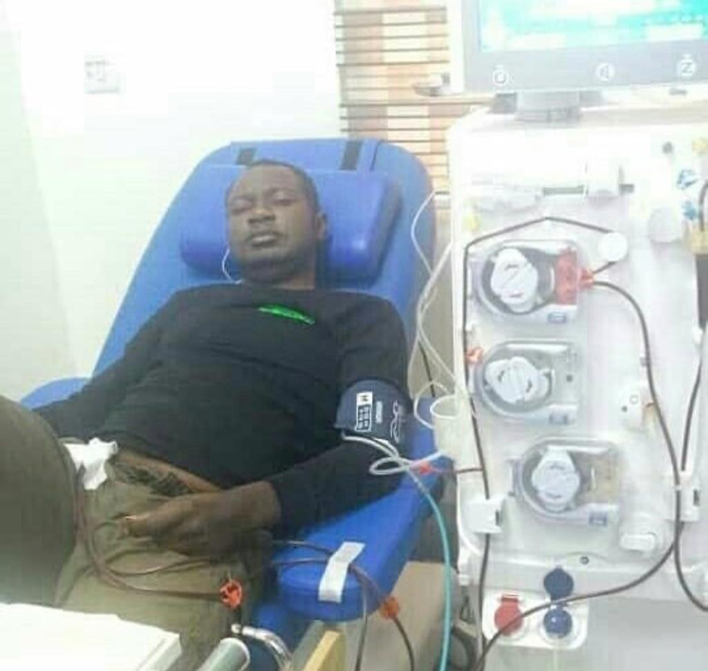 Man diagnosed with chronic kidney disease begs Nigerians for N15m for transplant