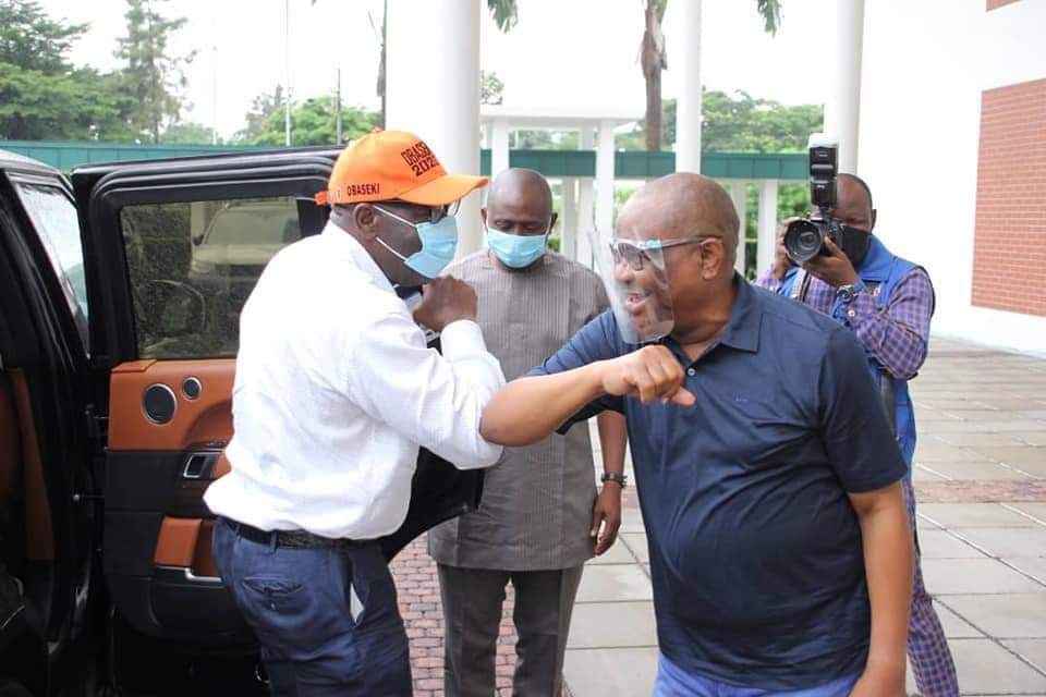 Oshiomhole's sudden U-turn on Ize-Iyamu is great insult to Edo people - Wike