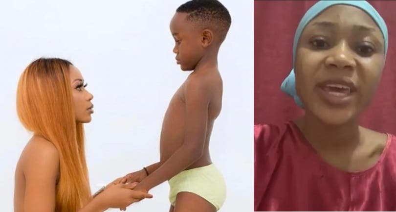 Akuapem Poloo clears the air over viral seminude photo with son (Video)
