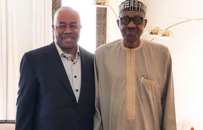 Buhari’s ministers; Sylva, Akpabio, speak on alleged rift over NDDC Board