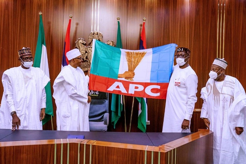 #EdoDecides2020: Buni, Ganduje brief Buhari on APC performance in Aso Villa