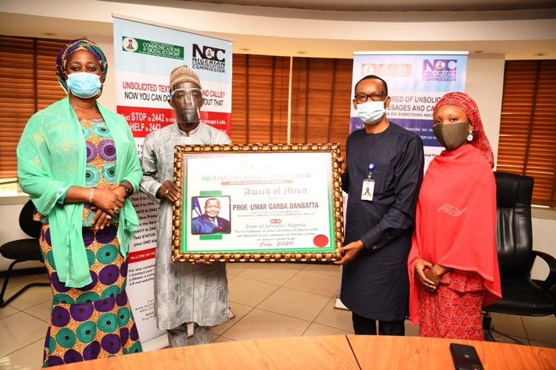 NCC, Danbatta receive awards for keeping Nigerians connected