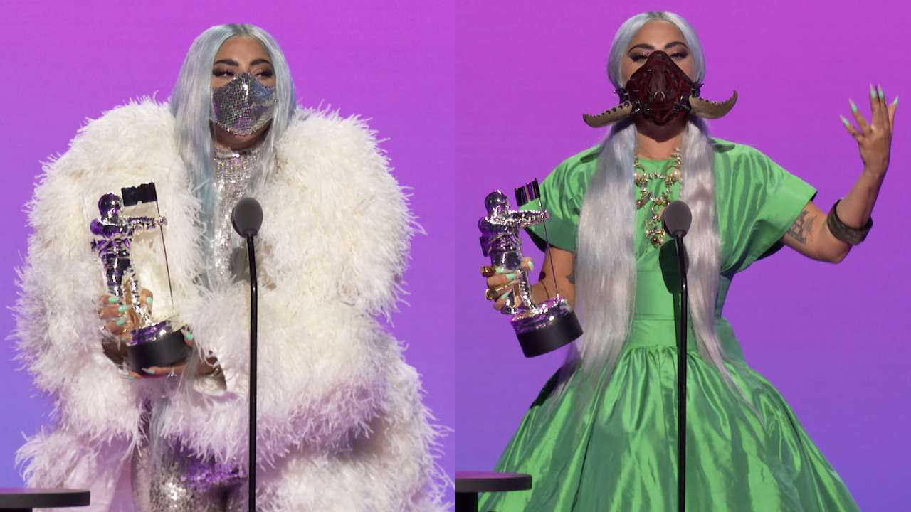 Lady Gaga dominates MTV Video Music Awards, carts home five