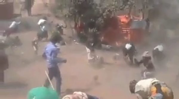 Amazing! Church members torture ‘devil’ with sticks[video]