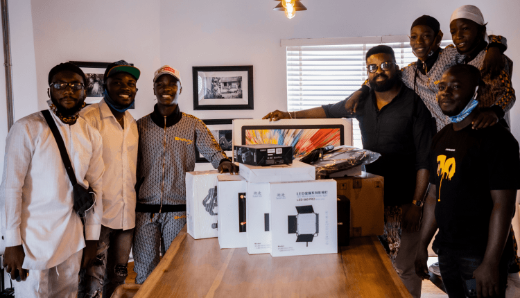 Ikorodu Bois express shock as Netflix gifts them film equipment