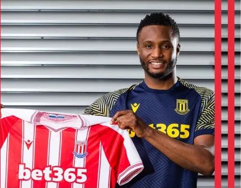 Photo: John Obi Mikel finally joins Stoke City