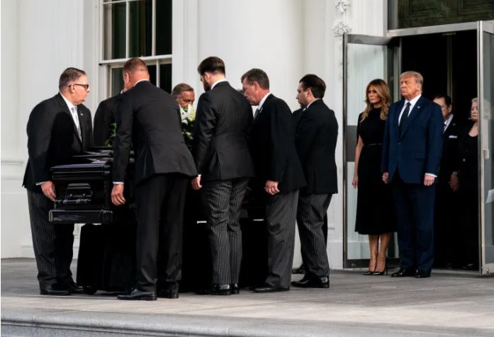 Trump holds private memorial service for late younger brother at White House