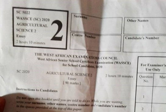 Lady alleges leaked WASSCE answers were circulated on Nigerian WhatsApp groups