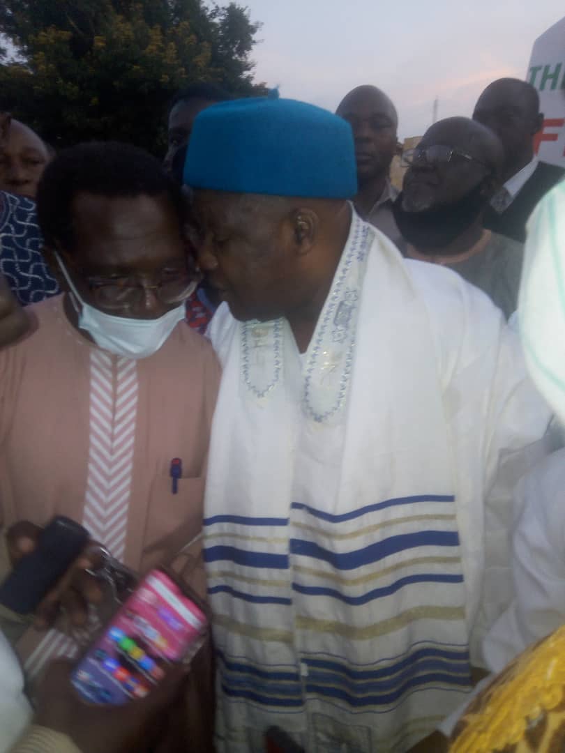 BREAKING: DSS finally release Mailafia after hours of interrogation (+ Video, Photos)