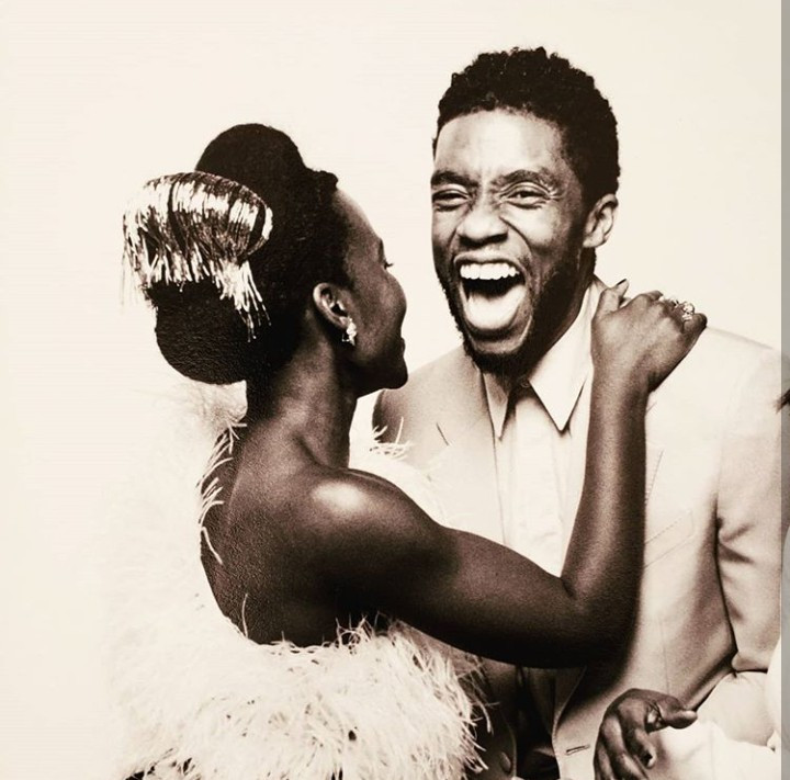 Lupita Nyong’o breaks silence, pays tribute to Chadwick Boseman