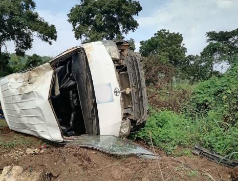 BREAKING: AIT crew on way to cover Edo election involved in ghastly accident [Photos]