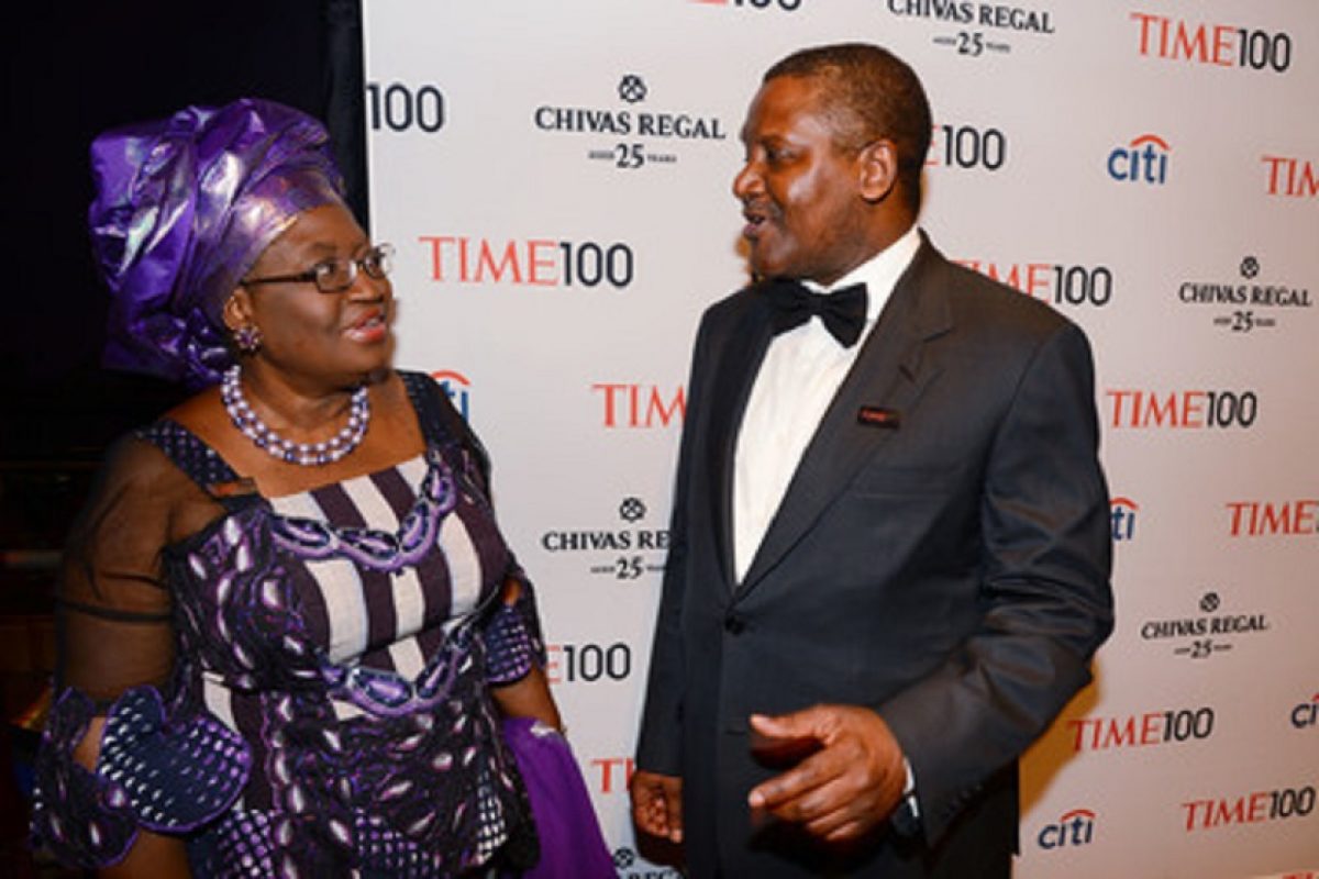 Dangote endorses Ngozi Okonjo-Iweala for WTO job