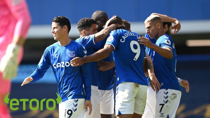 Calvert-Lewin bags hat trick as Everton thrash West Brom