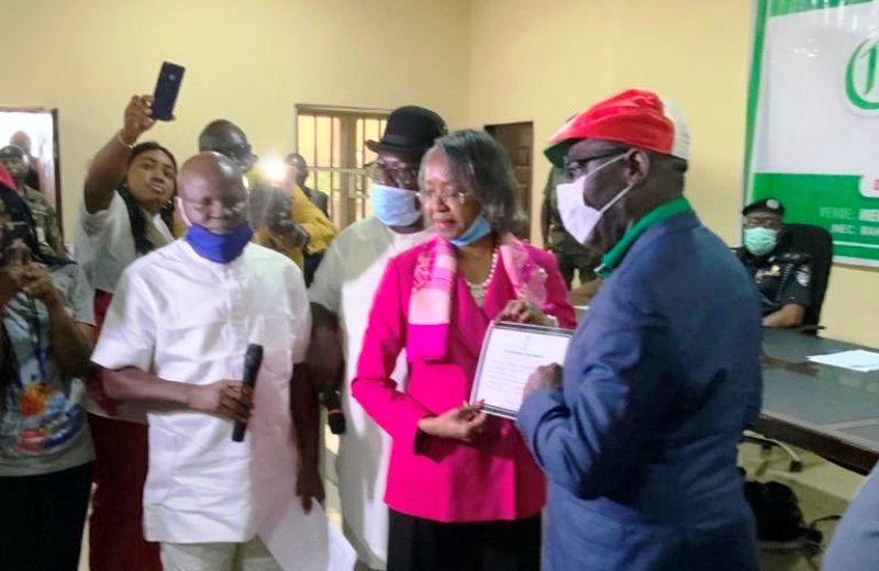 Gov. Obaseki praises Oba of Benin for his role in Edo election