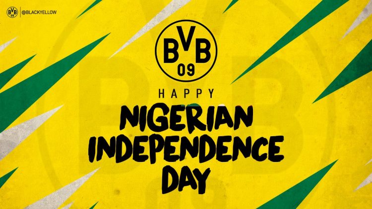 Borussia Dortmund drops message for Nigeria on social media