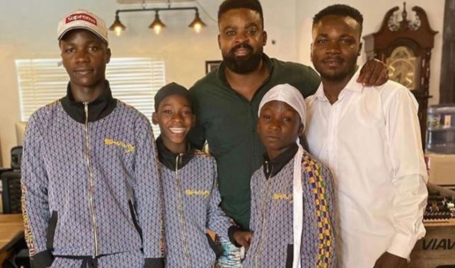 DREAM COME TRUE: Popular mimickers ‘Ikorodu Bois’ feature on Steve Harvey show [VIDEO]