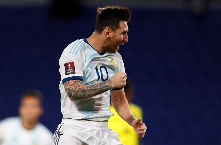 2022 World Cup Qualifiers: Messi penalty kick gives Argentina winning start over Ecuador
