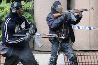 DAYLIGHT ROBBERY: Robbers blow up popular bank in Ekiti, cart away millions [VIDEO]